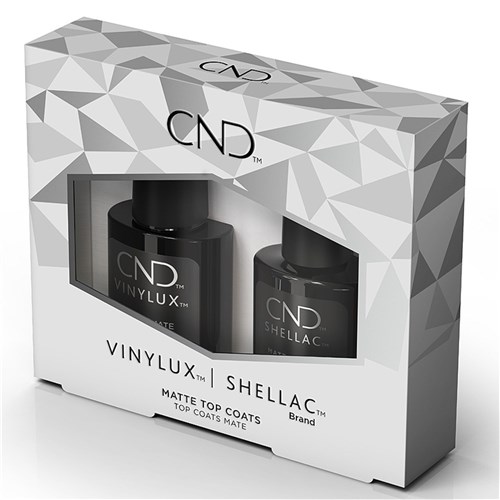 Matte Top Coat Duo Pack (Vinylux & Shellac Matte) (LS)